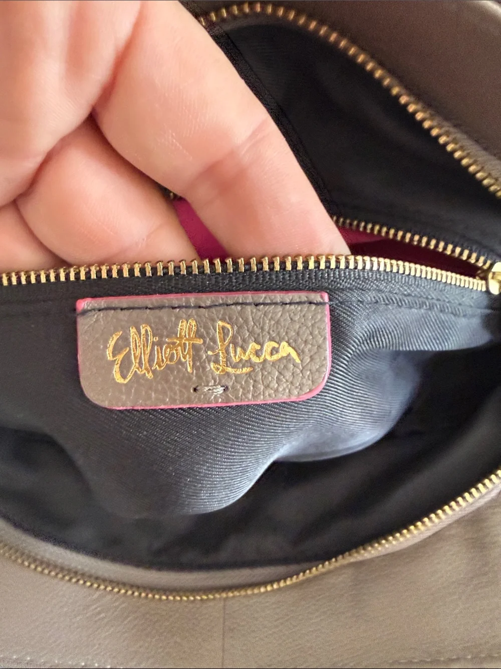Elliott Lucca elegant taupe